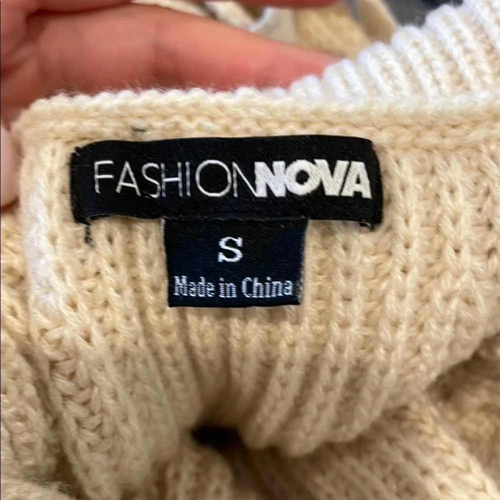 Fashion Nova stylish cream